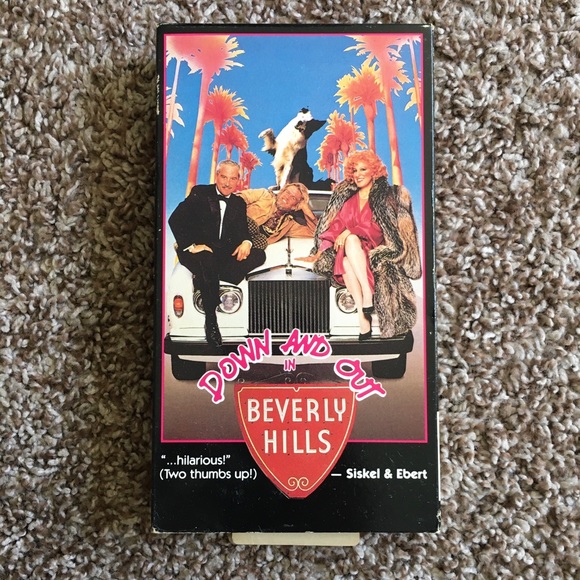 📼 Down And Out In Beverly Hills VHS - Picture 1 of 4
